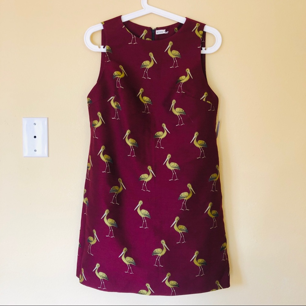 Alice + Olivia Super Cute Bird Dress